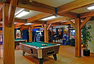Game room at Stateline Campresort & Cabins