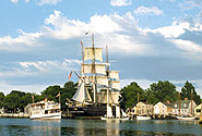 Mystic Seaport is easy to reach from Stateline Campresort & Cabins